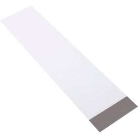 Global Industrial Long Poly Mailers, 8-1/2"W x 33"L, 4 Mil, White, 100/Pack