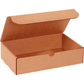 Global Industrial Corrugated Literature Mailers, 11"L x 6-1/2"W x 2-3/4"H, Kraft