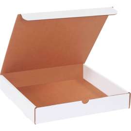 Global Industrial Corrugated Literature Mailers, 12"L x 12"W x 2"H, White