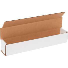 Global Industrial Corrugated Mailers, 12"L x 2"W x 2"H, White