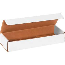 Global Industrial Corrugated Mailers, 12"L x 4"W x 2"H, White