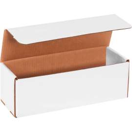 Global Industrial Corrugated Mailers, 12"L x 4"W x 4"H, White
