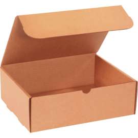 Global Industrial Corrugated Literature Mailers, 12-1/8"L x 9-1/4"W x 4"H, Kraft
