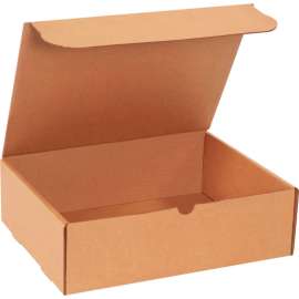 Global Industrial Corrugated Literature Mailers, 13"L x 10"W x 4"H, Kraft