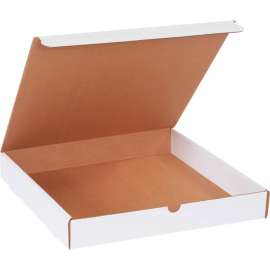 Global Industrial Corrugated Literature Mailers, 14"L x 14"W x 2"H, White