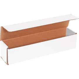 Global Industrial Corrugated Mailers, 14"L x 3"W x 3"H, White