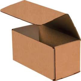 Global Industrial Corrugated Mailers, 14"L x 4"W x 4"H, Kraft