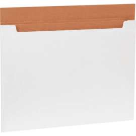 Global Industrial Corrugated Jumbo Fold-Over Mailers, 30"L x 22-1/2"W x 1/4"H, White