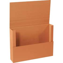Global Industrial Corrugated Jumbo Easy-Fold Mailers, 30"L x 22"W x 6"H, Kraft