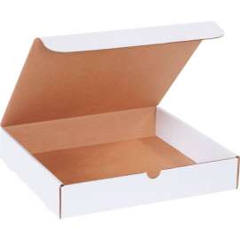 Global Industrial Corrugated Literature Mailers, 11-3/4"L x 10-3/4"W x 2-1/4"H, White