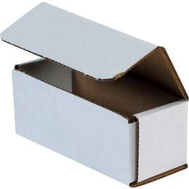 Global Industrial Corrugated Mailers, 5"L x 2"W x 2"H, White