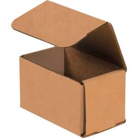 Global Industrial Corrugated Mailers, 5"L x 3"W x 3"H, Kraft