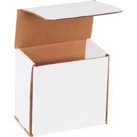 Global Industrial Corrugated Mailers, 5"L x 3"W x 5"H, White