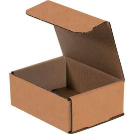Global Industrial Corrugated Mailers, 5"L x 4"W x 2"H, Kraft
