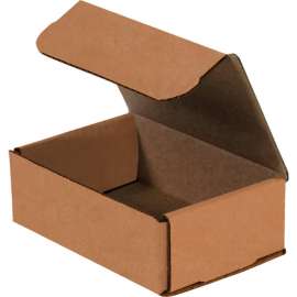 Global Industrial Corrugated Mailers, 6"L x 4"W x 2"H, Kraft