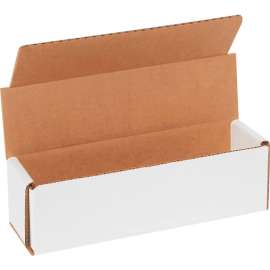 Global Industrial Corrugated Mailers, 7"L x 2"W x 2"H, White