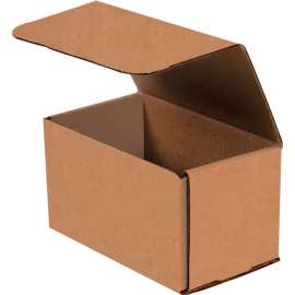 Global Industrial Corrugated Mailers, 7"L x 4"W x 4"H, Kraft