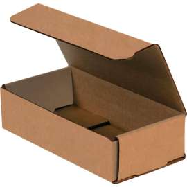 Global Industrial Corrugated Mailers, 8"L x 4"W x 2"H, Kraft