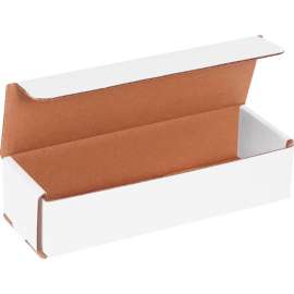Global Industrial Corrugated Mailers, 9"L x 3"W x 2"H, White