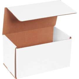 Global Industrial Corrugated Mailers, 9"L x 5"W x 5"H, White