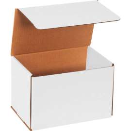 Global Industrial Corrugated Mailers, 9"L x 6"W x 6"H, White