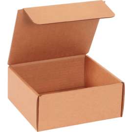 Global Industrial Corrugated Literature Mailers, 7-1/2"L x 7"W x 3-1/4"H, Kraft