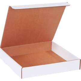 Global Industrial Corrugated Literature Mailers, 11"L x 11"W x 2"H, White