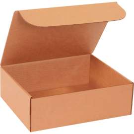 Global Industrial Corrugated Literature Mailers, 12"L x 10"W x 4"H, Kraft