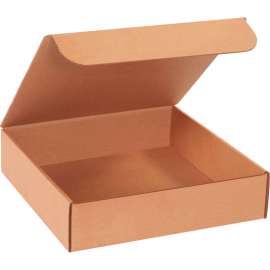 Global Industrial Corrugated Literature Mailers, 12"L x 12"W x 3"H, Kraft