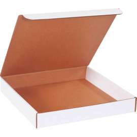 Global Industrial Corrugated Literature Mailers, 13"L x 13"W x 2"H, White