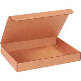 Global Industrial Corrugated Literature Mailers, 14"L x 10"W x 2"H, Kraft