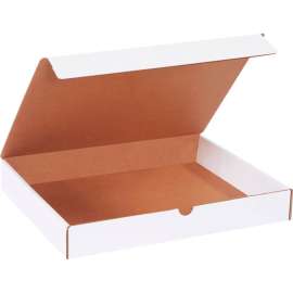 Global Industrial Corrugated Literature Mailers, 14-1/4"L x 11"W x 2"H, White