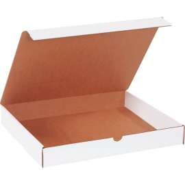 Global Industrial Corrugated Literature Mailers, 15"L x 12"W x 2"H, White
