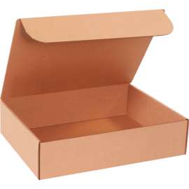 Global Industrial Corrugated Literature Mailers, 16"L x 12"W x 4"H, Kraft