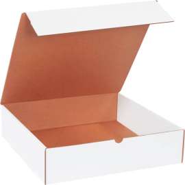 Global Industrial Corrugated Literature Mailers, 16"L x 16"W x 4"H, White