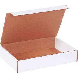 Global Industrial Corrugated Literature Mailers, 9"L x 6-1/2"W x 1-3/4"H, White