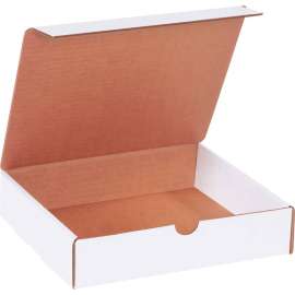 Global Industrial Corrugated Literature Mailers, 9"L x 8"W x 2"H, White