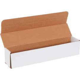 Global Industrial Corrugated Mailers, 17-1/2"L x 3-1/2"W x 3-1/2"H, White