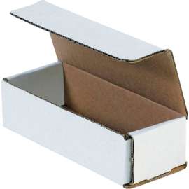 Global Industrial Corrugated Mailers, 6-1/2"L x 2-1/2"W x 1-3/4"H, White