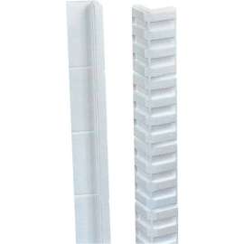 Global Industrial Foam Edge Protectors, 24"L x 3"W x 3"H, White, 150/Pack