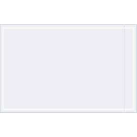 Document Envelopes, 14"L x 9"W, Clear, 500/Pack