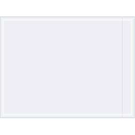 Document Envelopes, 6"L x 4-1/2"W, Clear, 1000/Pack