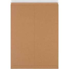 Stayflats Plus Self-Seal Mailers, 18"W x 24"L, Kraft, 50/Pack
