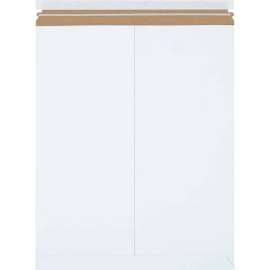 Stayflats Plus Self-Seal Mailers, #11, 18"W x 24"L, White, 50/Pack
