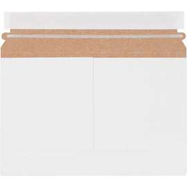 Stayflats Lite Utility Flat Mailers, 9-1/2"W x 6"L, White, 200/Pack