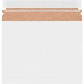 Stayflats Lite Utility Flat Mailers, 9"W x 7"L, White, 200/Pack