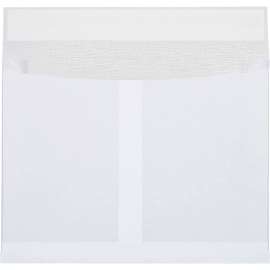 Ship-Lite Expandable Envelopes, Side Opening, 12"W x 16"L x 2"D, White, 100/Pack