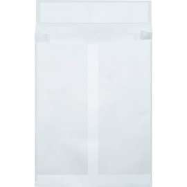 Tyvek Self Seal Expandable Envelopes, 10"W x 13"L x 2"D, White, 100/Pack