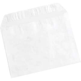 Tyvek Self Seal Flat Envelopes, Side Opening, 9"W x 12"L, White, 100/Pack