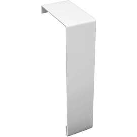 Baseboarders Basic Series Steel Easy Slip-on Baseboard Heater Cover Coupler, White